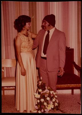 Khamis Qare and Rima Habash, 1976 