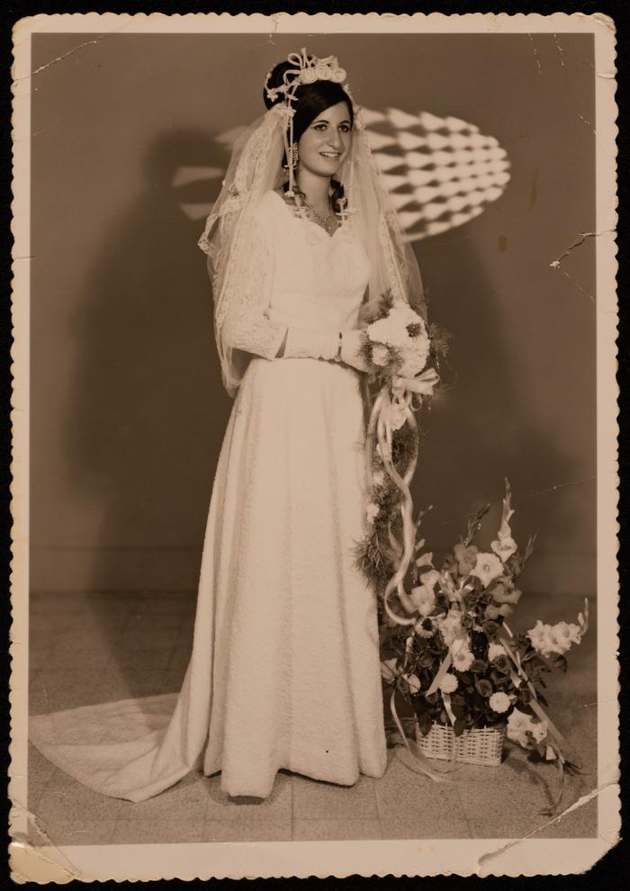 Rima Habash on her Wedding Day 