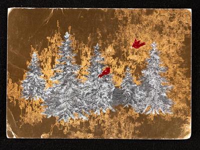 A Christmas Greeting Card from Salim and Fairouz Qare to Fo