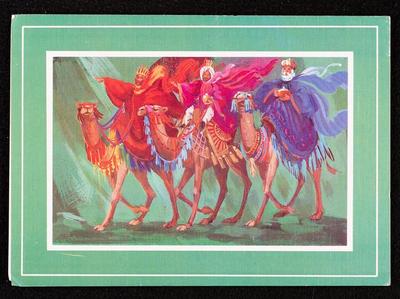 A Christmas Greeting Card From Salim and Fairouz to Jeries and His Family 