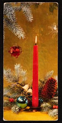 A Christmas Greeting Card From Fahed Qare to Nakhleh Qare 
