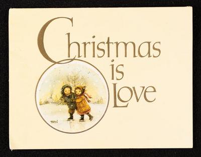 A Christmas Greeting Card from Victor and Raja to their Uncle