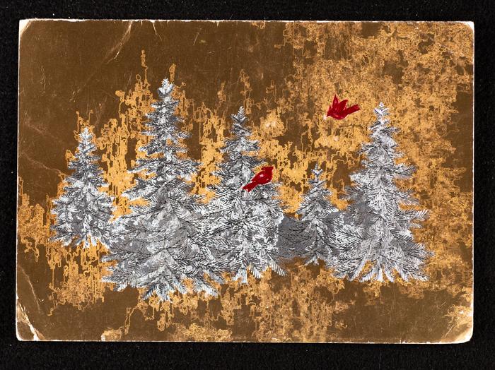 A Christmas Greeting Card from Salim and Fairouz Qare to Fo'ad and His Family 