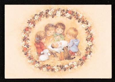 A Christmas Greeting Card From Dawoud, Olina, Khalil and Monica Habash to Salma Habash and Her Family 