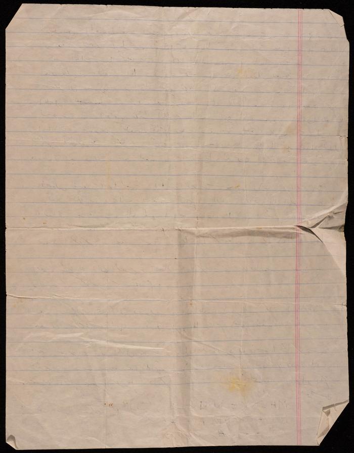 A Letter from Moris Qare to His Mother Salma Habash