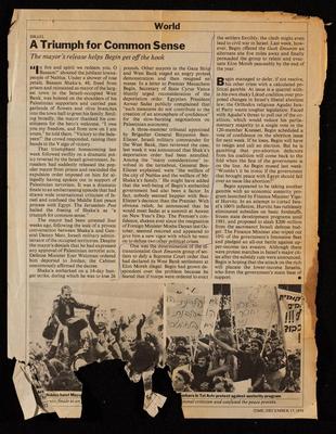 "A Triumph for Common Sense", Clipping, The Time Newspaper, 17 December 1979