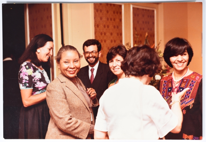 Reception of the General Federation of Palestinian Women Conference.