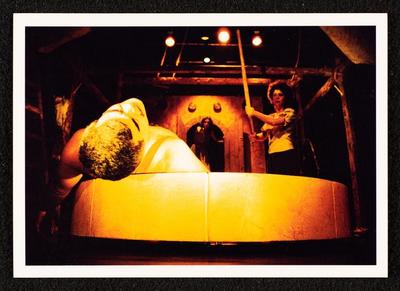 A Photograph from "Jaziret al-Maʿiz", Al-Midan Theatre, Haifa 