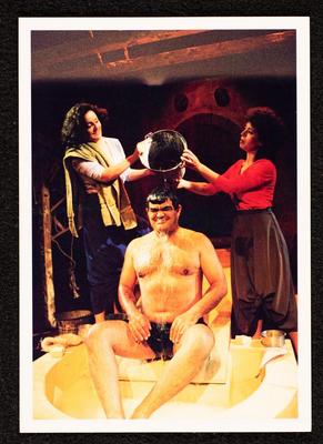 A Photograph from "Jaziret al-Maʿiz", Al-Midan Theatre, Haifa 