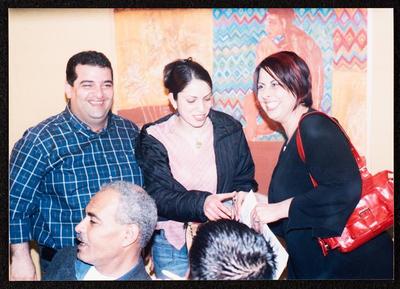 "They Earth Spoke to Us", The Opening of the Fine Arts Exhibition, Al-Midan Theatre, Haifa 2005 