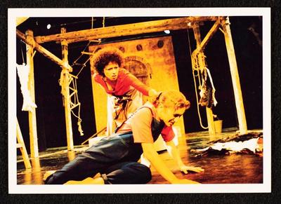 A Photograph from "Jaziret al-Maʿiz", Al-Midan Theatre, Haifa 