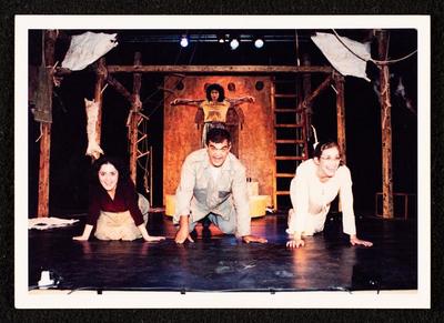 A Photograph from "Jaziret al-Maʿiz", Al-Midan Theatre, Haifa 