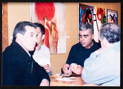 "They Earth Spoke to Us", The Opening of the Fine Arts Exhibition, Al-Midan Theatre, Haifa 2005 
