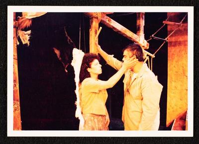 A Photograph from "Jaziret al-Maʿiz", Al-Midan Theatre, Haifa 
