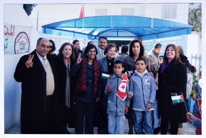 The visit of the General Union of Palestinian Women to Tunisia