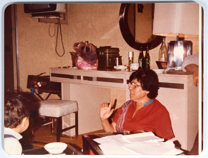 The fighter Salwa Abu Khadra