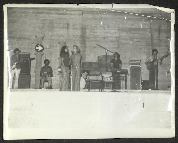 A Performance by Al-Bara'im (The Blooms) Band at the Ramallah Municipality Hall, 1960s