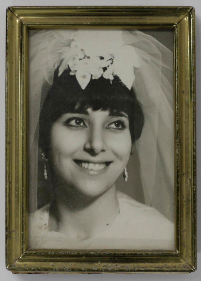 Nayfa ʿashrawi on Her Wedding Day 