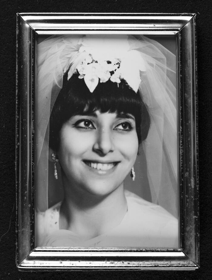 Nayfa ʿashrawi on Her Wedding Day 