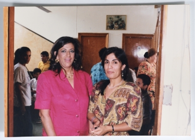 Mona Khalili and Fareal Abdul Rahman