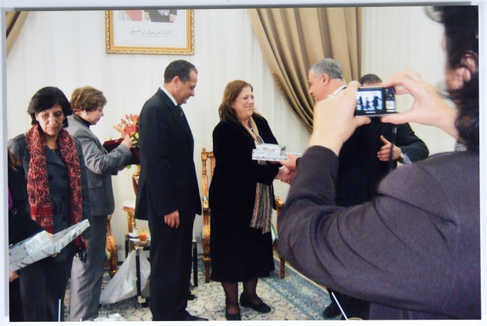 Delegation of the General Federation of Palestinian Women in the state of Hammamet, Tunisia
