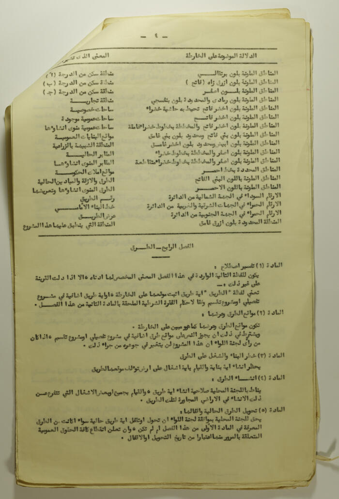 A Letter from Tulkarm's Administrative Governor, 1959