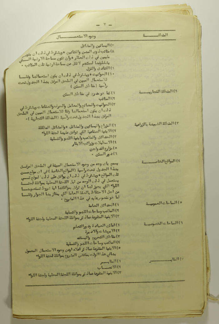 A Letter from Tulkarm's Administrative Governor, 1959