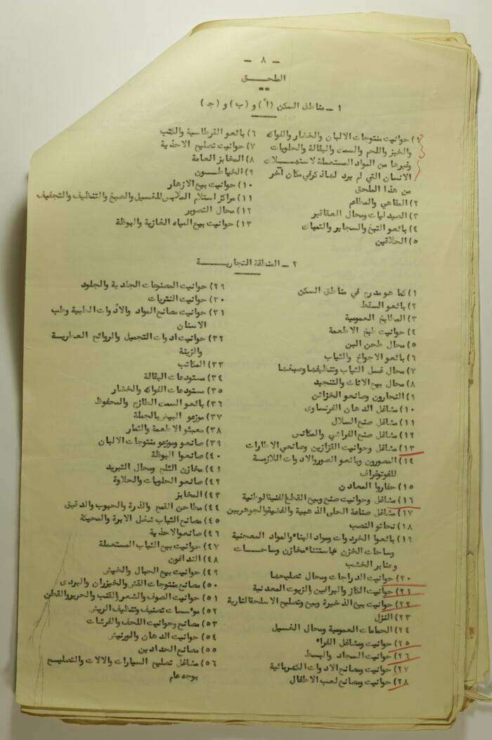 A Letter from Tulkarm's Administrative Governor, 1959