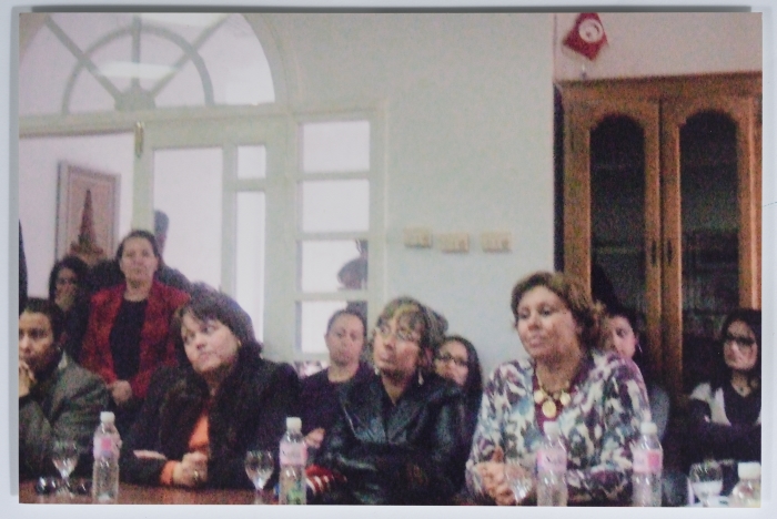 Tunisian Women during a Lecture at the General Union of Palestinian Women 