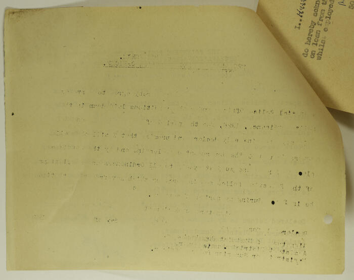 اعلان صادر عن قوات الشرطة الفلسطينية الانتدابية عام 1948