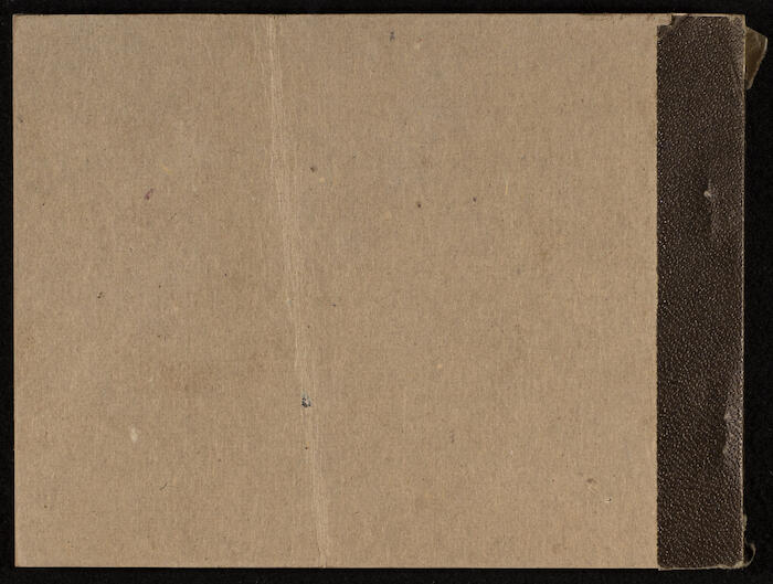 A Receipts Book by the Home of the Palestine Arab Refugee Girl in Jerusalem, 1949