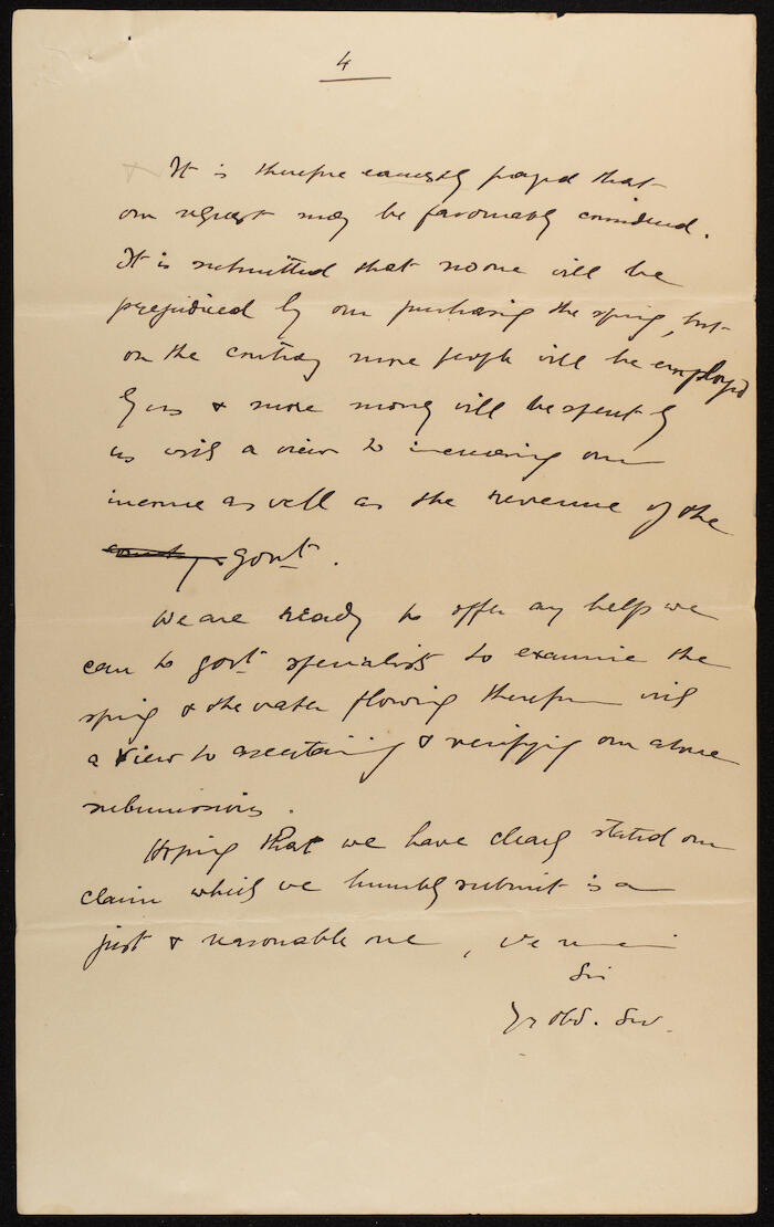 Two Letters on the Development of Agricultural Lands in Jerusalem