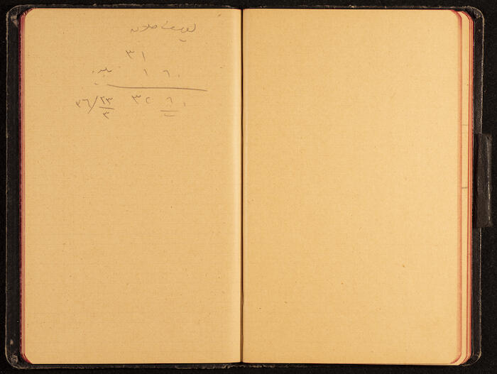 An Accounts Book, the 1930s 