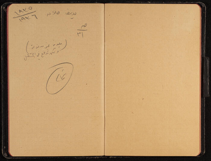 An Accounts Book, the 1930s 