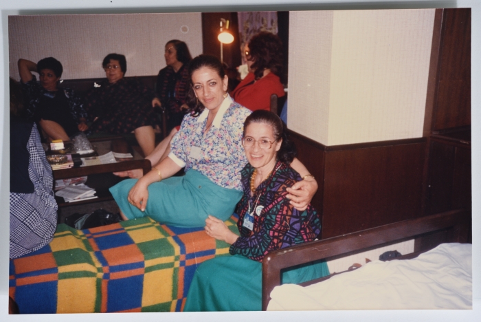 الوفد الفلسطيني على هامش المؤتمر العالمي للمرأة