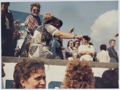 World Conference on Women in Moscow in 1987
