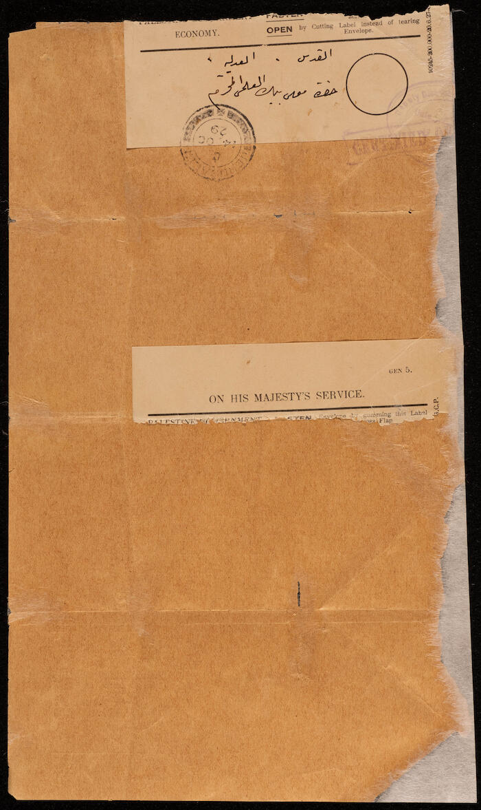 Tax Demand Note, 1929