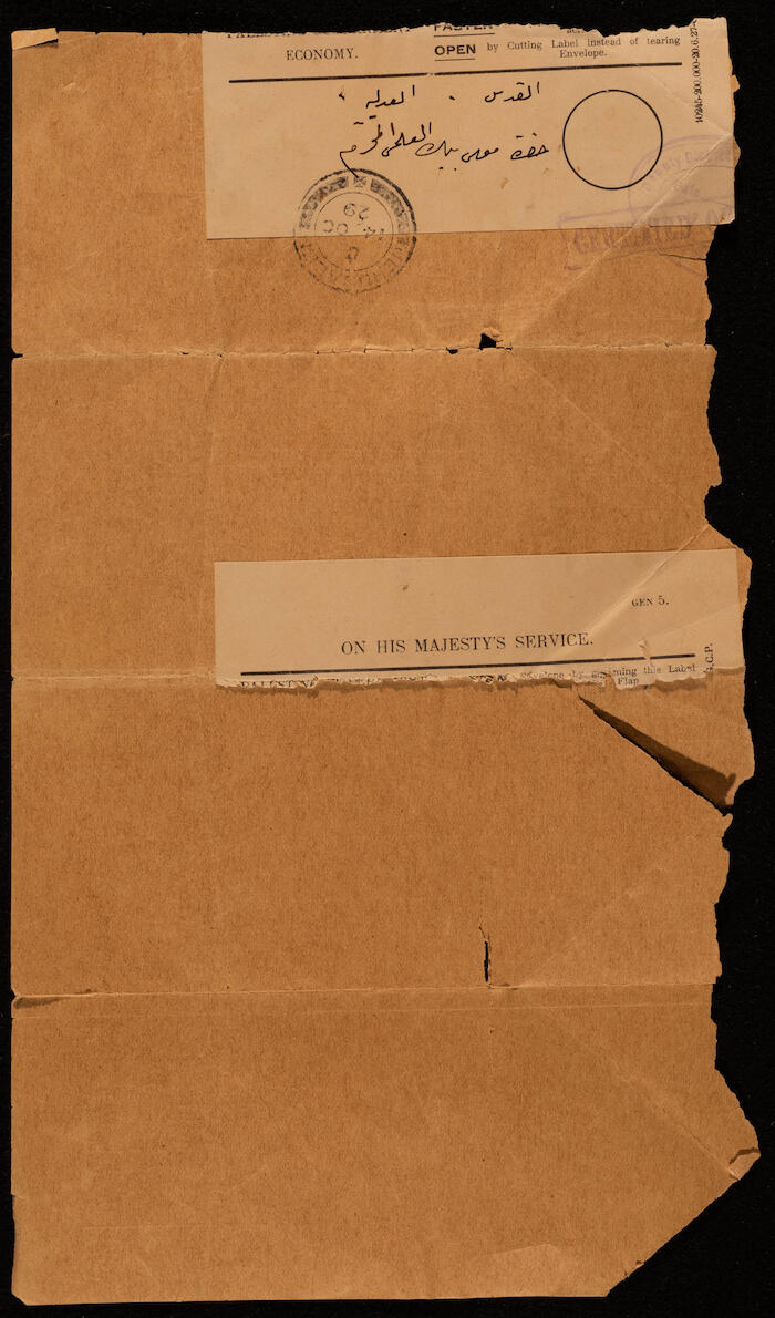 Tax Demand Note, 1929