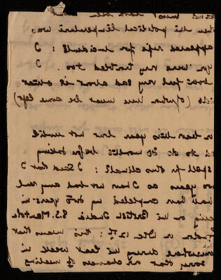 An Official Letter Addressed to Musa Alami, 23 April 1936 