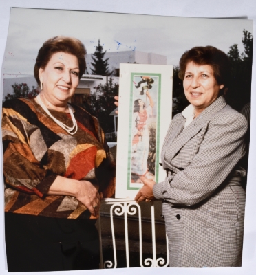 Salwa abu Khadra and Najla Yassin