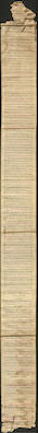 A Paper Scroll Containing an Explanation of the Qadiriyah Jilaniyah Order of Sufism