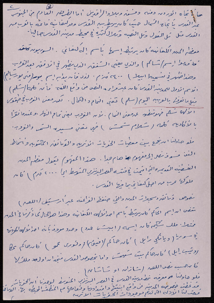 Excavations 1978-1985, a Draft by Ibrahim el-Fanni 