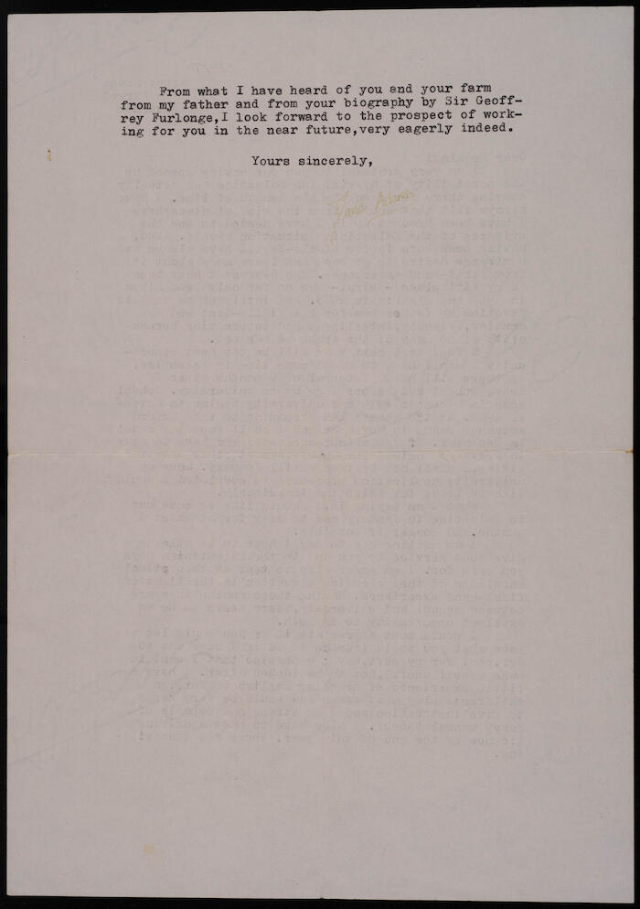 A Letter from Rand Adams to Mousa al-Alami, 5 September 1979