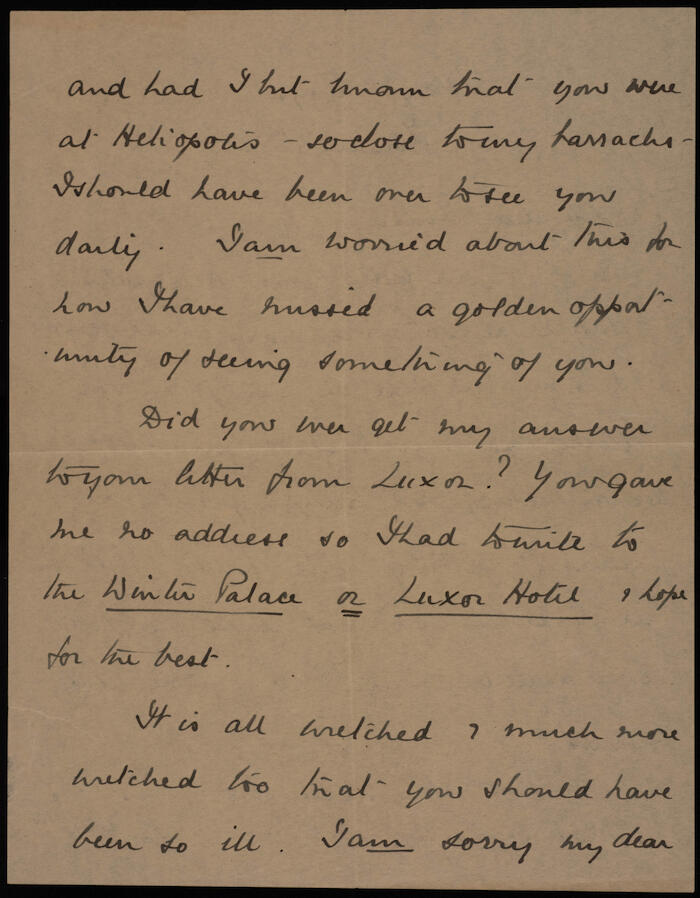 A Letter from Ralph Shelby to Musa al-Alami, 1935