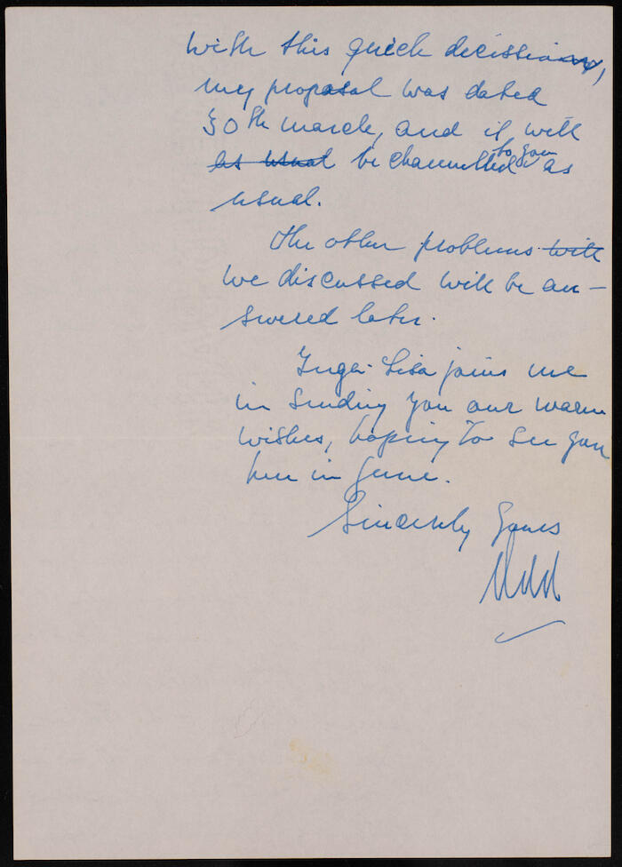 رسالة لموسى العلمي، 1978