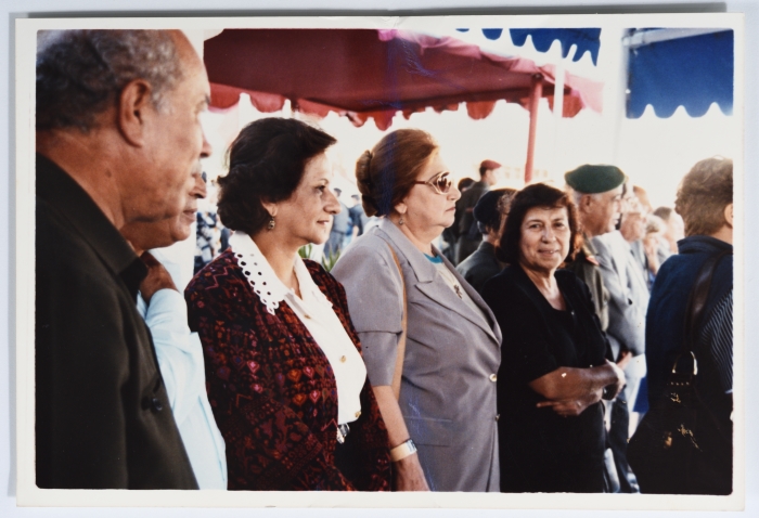 The leadership of the General Union in the reception of Yaser ʿarafat