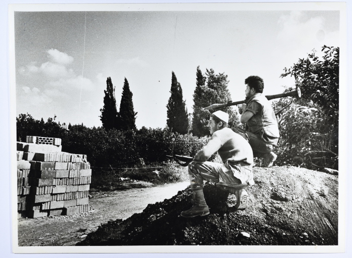 Two Amal Movement Fighters, Rashidieh Camp, 1985- 1987  