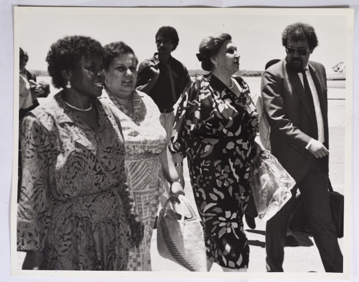 Najla Yassin and Maida Bamia in Zambia