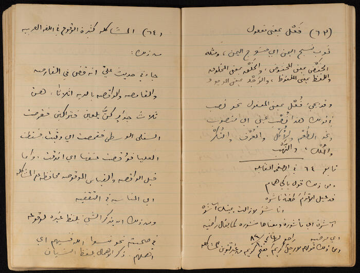 A Notebook of Khalil Sakakini 