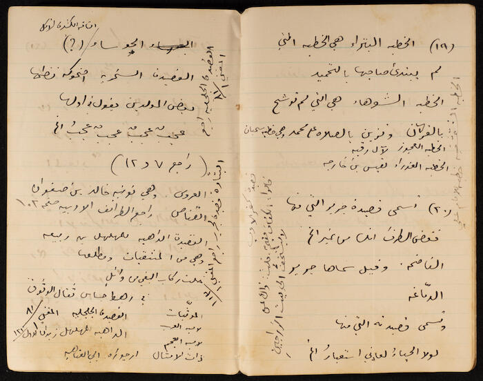A Notebook of Khalil Sakakini 